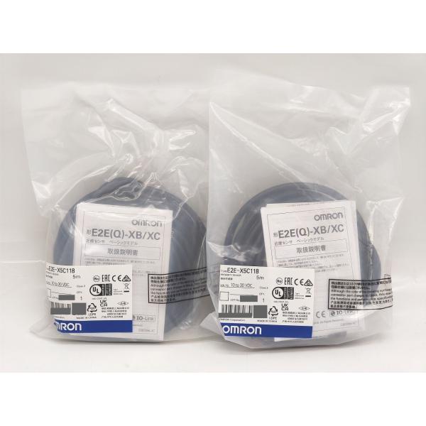 E2E-X5C118 オムロン 2点セット 新品 5m 10 to 30