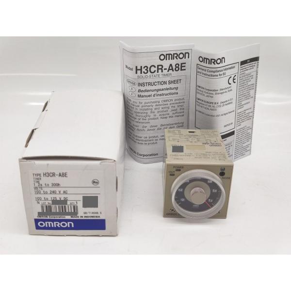 H3CR-A8E オムロン 新品 1.2s to 300h 100