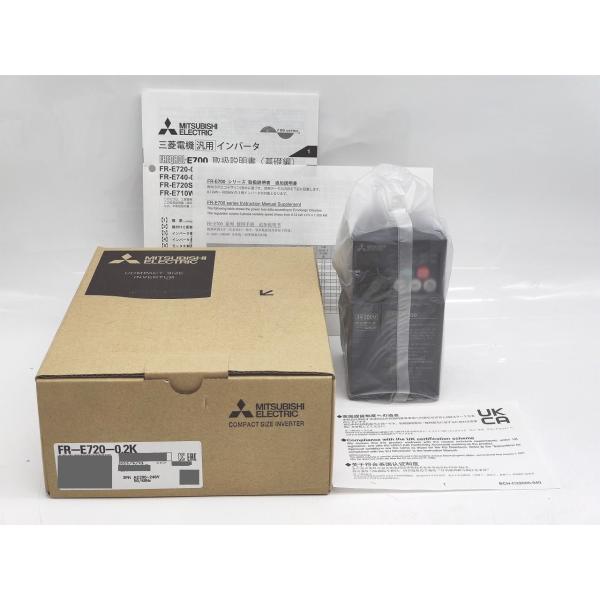 FR-E720-0.2K 三菱電機 2023年製 箱いたみあり 未使用 FR
