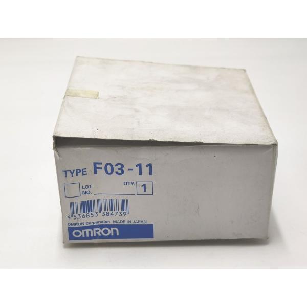 F03-11 オムロン 箱いたみよごれあり 未使用
