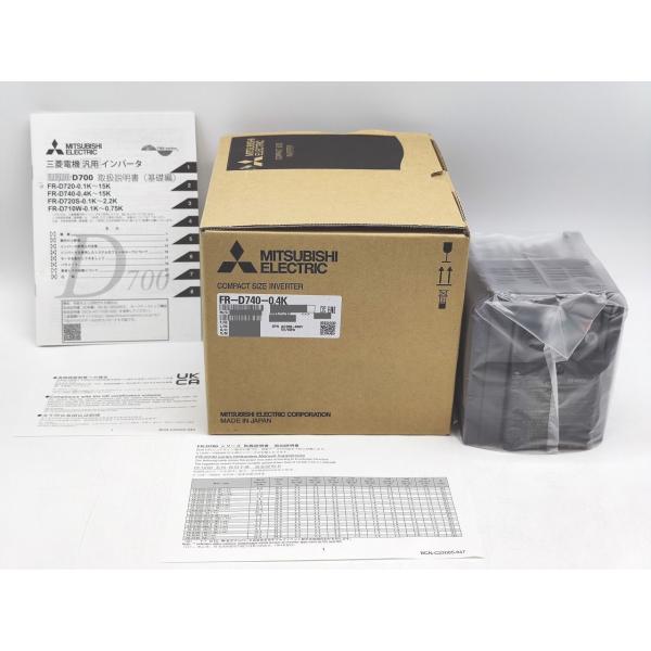 FR-D740-0.4K 三菱電機 箱いたみあり 2022年 新品