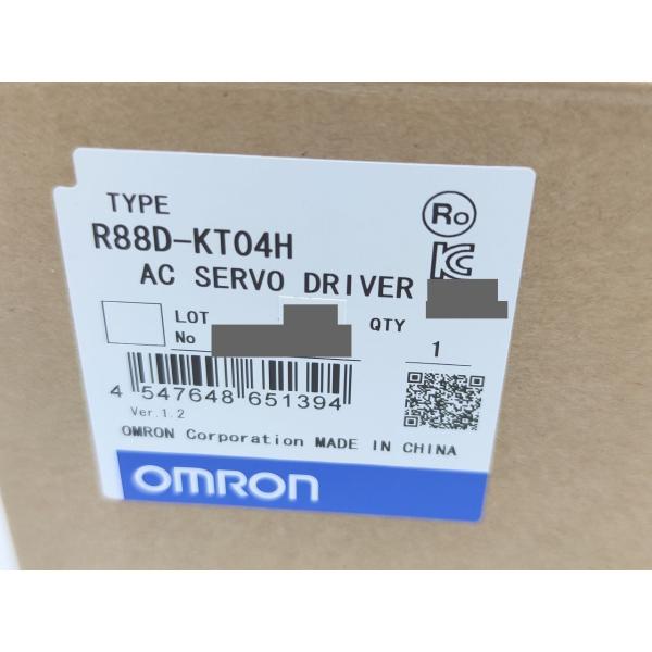 R88D-KT04H オムロン 箱汚れあり 新品 Ver.1.