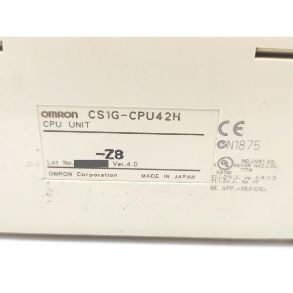 CS1G-CPU42H オムロン 中古 Ver.4. CS1シリーズ