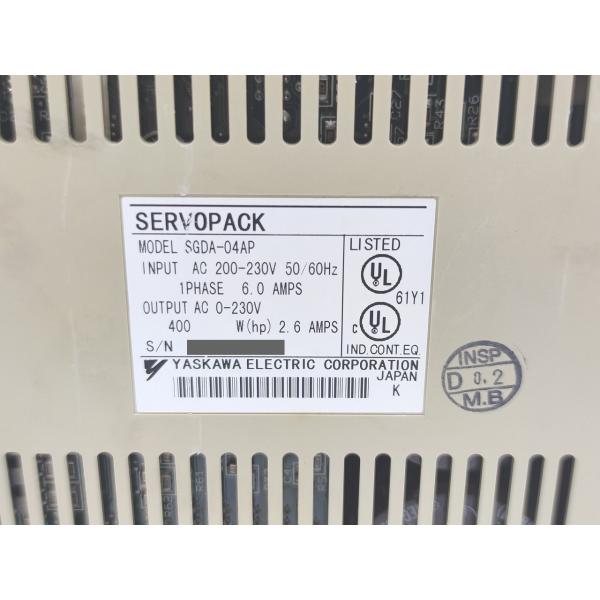 SGDA-04AP 安川電機 中古