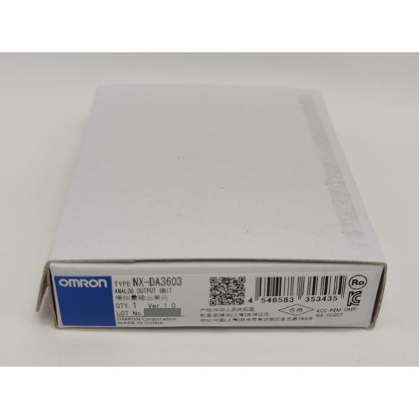 NX-DA3603 オムロン 新品 Ver.1.
