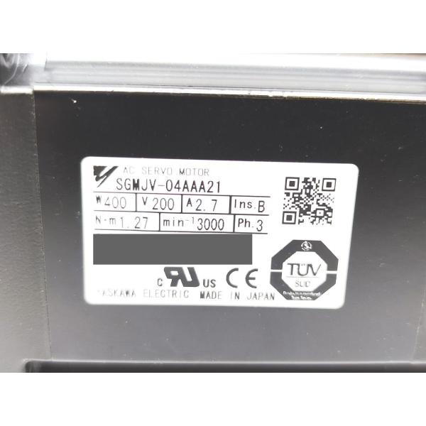 SGMJV-04AAA21 安川電機 中古 電機 SGMJV-04AAA Σシ