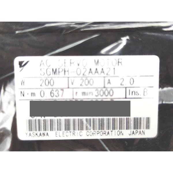 SGMPH-02AAA21 安川電機 箱いたみあり 未使用 電機 SGMPH-