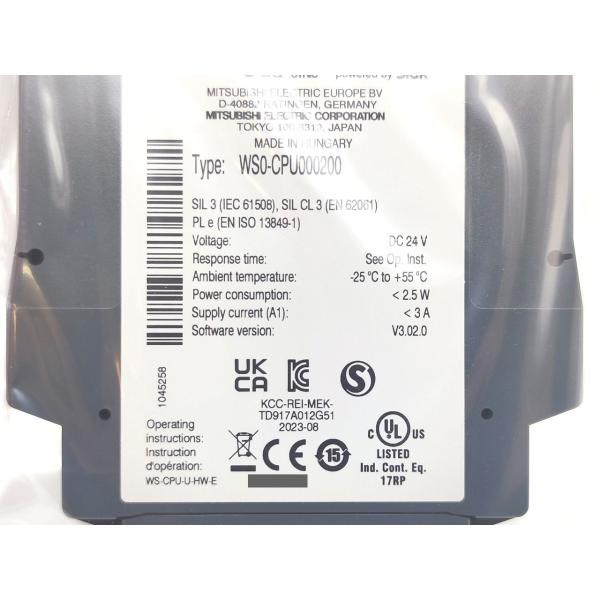 WS0-CPU000200 三菱電機 2023年製 箱マジック書込・いたみあり