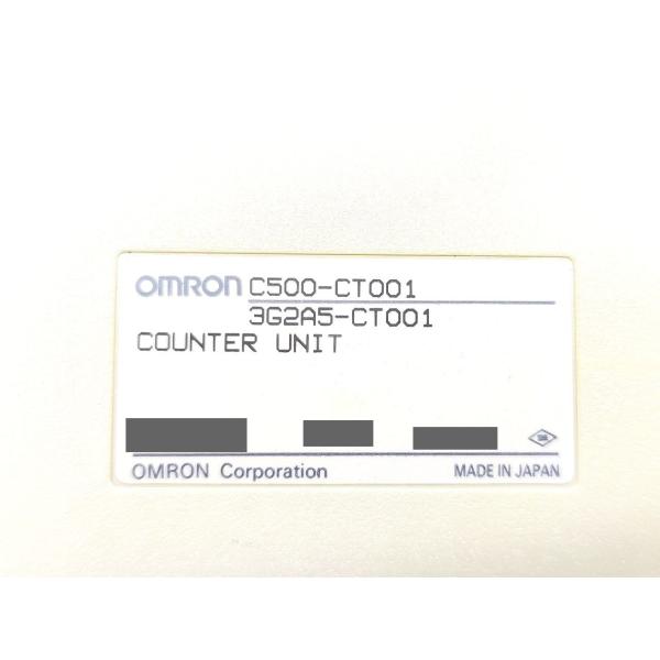 C500-CT001 オムロン 中古 3G2A5-CT C500シリーズ