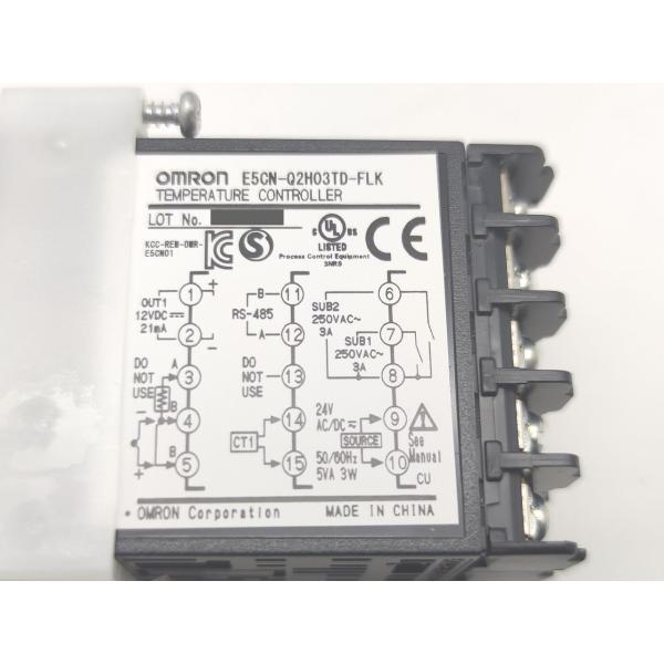 E5CN-Q2H03TD-FLK オムロン 未使用 E5シリーズ 温度調節器