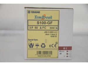 S100-GF 新品 寺崎電気産業 3P 50A 漏電遮