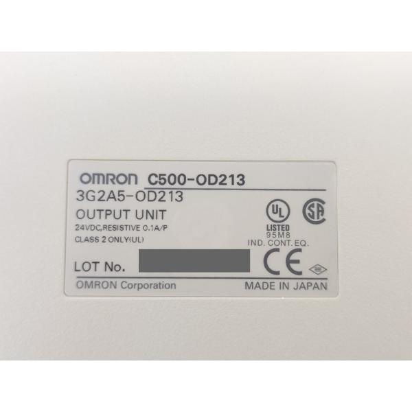 C500-OD213 オムロン 箱マジック書込いたみあり 開封済み 未使
