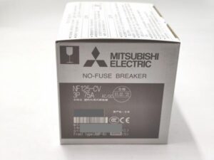 NF125-CV 三菱電機 新品 ブレーカ 3P 75A ブレーカー