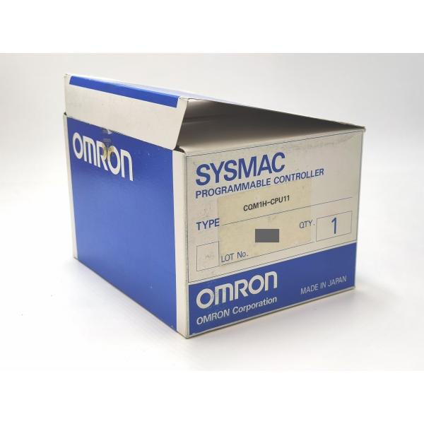 CQM1H-CPU11 オムロン 箱のみ開封済み 未使用 CQM1シリーズ