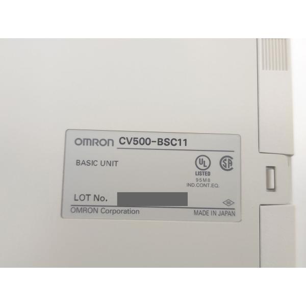 CV500-BSC11 オムロン 箱マジック書込いたみあり 開封済み 未使