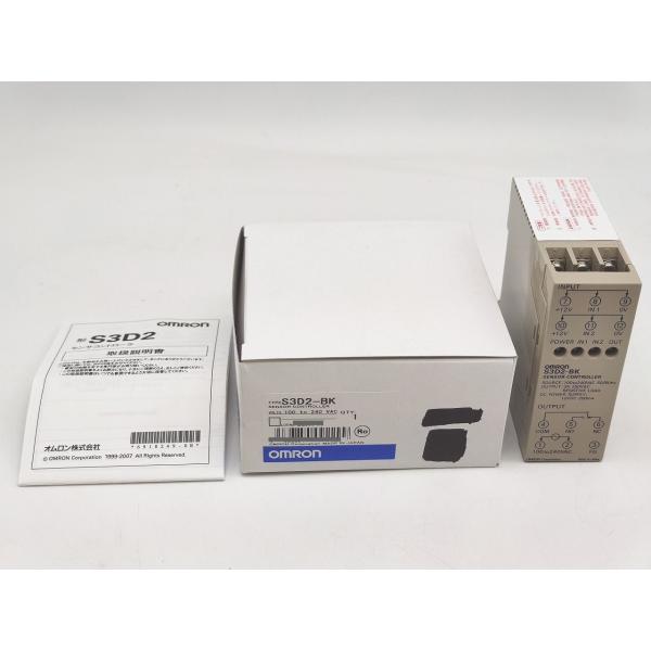 S3D2-BK オムロン 箱マジック書込あり 箱開封済み 未使用