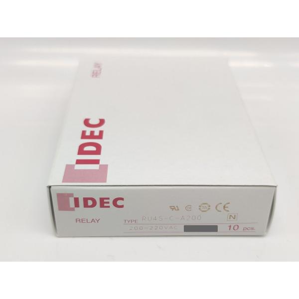 RU4S-C-A200 IDEC 新品 200-220VAC 10個セット