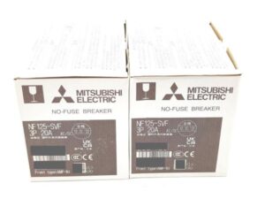 NF125-SVF 三菱電機 ２点セット 箱いたみ 新品 3P 20A