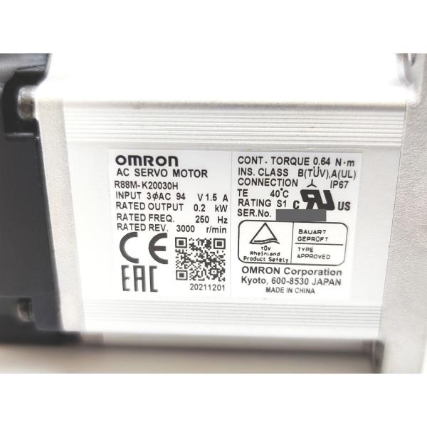 R88M-K20030H オムロン 中古
