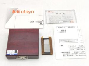 Mitutoyo 中古 段差マスタ ゲージブロック 516