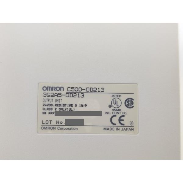 C500-OD213 オムロン 箱マジック書込いたみあり 開封済み 未使