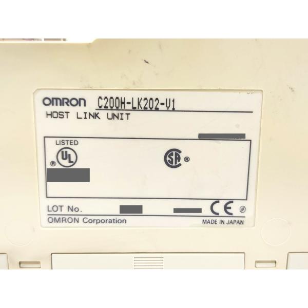 C200H-LK202-V1 オムロン 汚れあり 中古 C200H-LK202-