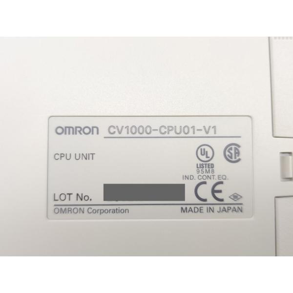 CV1000-CPU01-V1 オムロン 箱マジック書込いたみあり 開封済み 未使