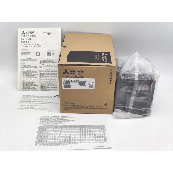 FR-D740-0.75K-CHT 三菱電機 箱いたみあり 2021年 新品