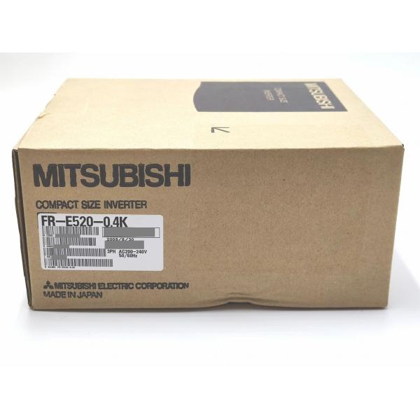 FR-E520-0.4K 三菱電機 箱少しへこみあり 新品 インバータ イン