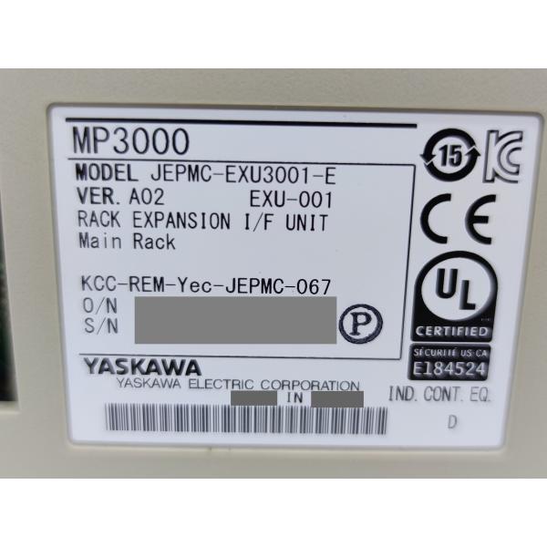 MP3000 安川電機 中古 YASUKAWA 電機 JEPMC
