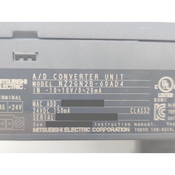 NZ2GN2B-60AD4 三菱電機 中古 NZ2GN2B-60AD