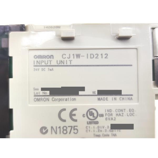 CJ1W-ID212 オムロン 箱開封済み 箱いたみあり 未使用 CJ1