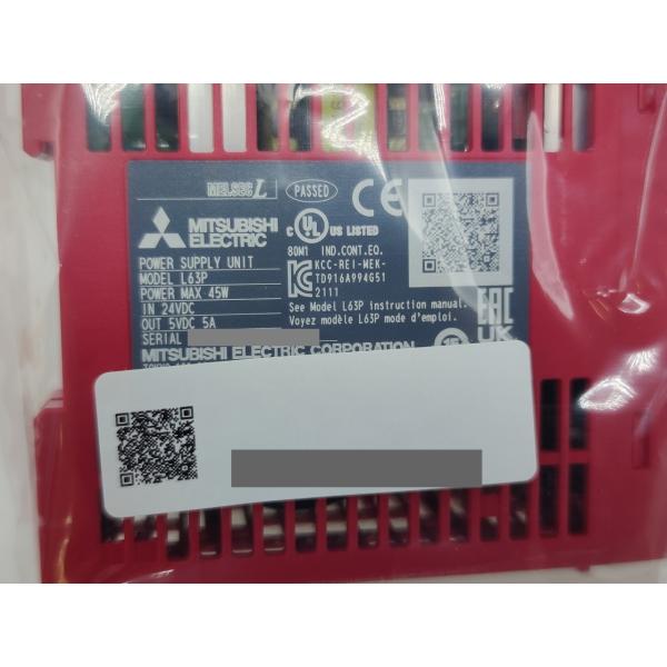 L63P 三菱電機 2021年製 新品 シーケンサ