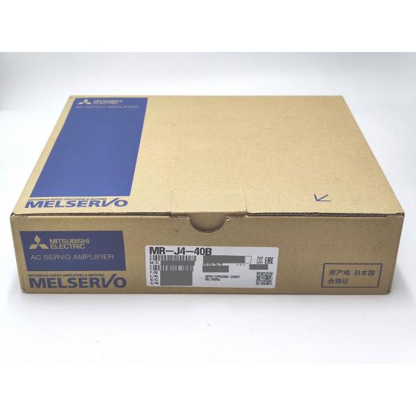 MR-J4-40B 三菱電機 中古か未使用か不明 2018年製 サーボ