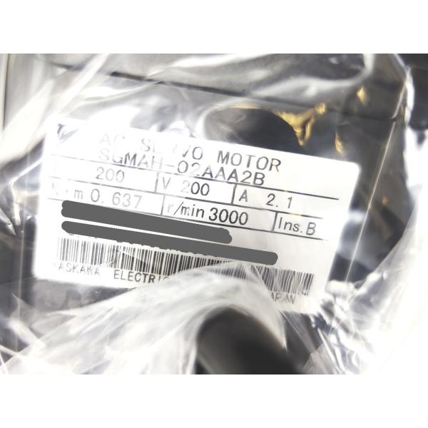 SGMAH-02AAA2B 安川電機 新品 電機