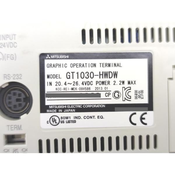 GT1030-HWDW 三菱電機 未使用