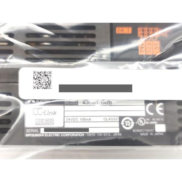 AJ65BT-D62D 三菱電機 箱マジック書込いたみあり 2020年製