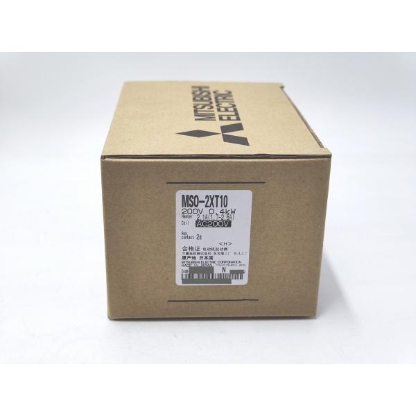 MSO-2 三菱電機 新品 xT10 200V 0.4kw 2