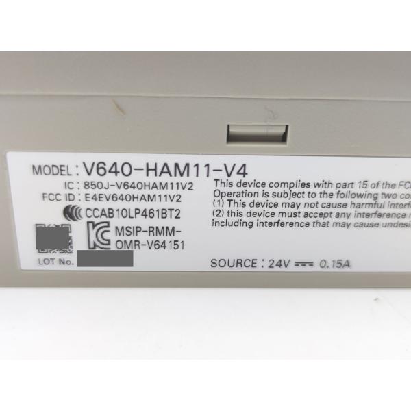 V640-HAM11-V4 オムロン 未使用 24VDC