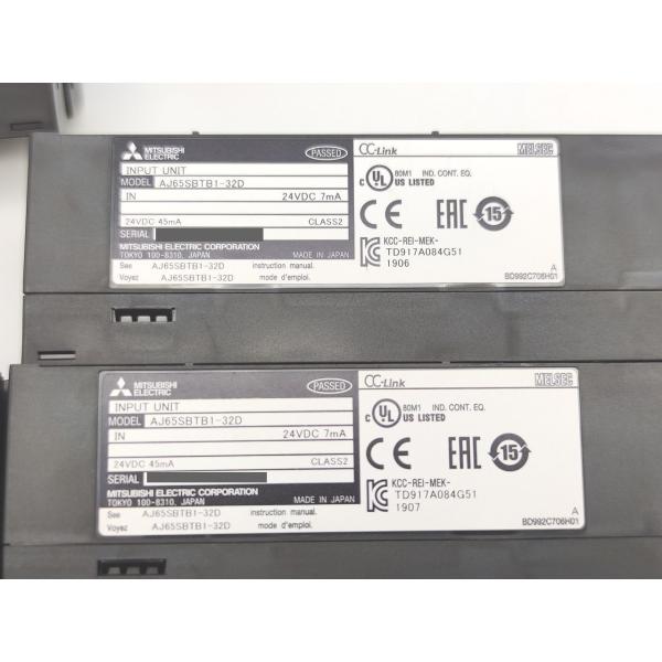 AJ65SBTB1-32D 三菱電機 4点セット 中古 CC-Linkシリーズ