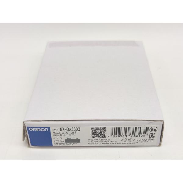 NX-DA3603 オムロン 新品 Ver.1.