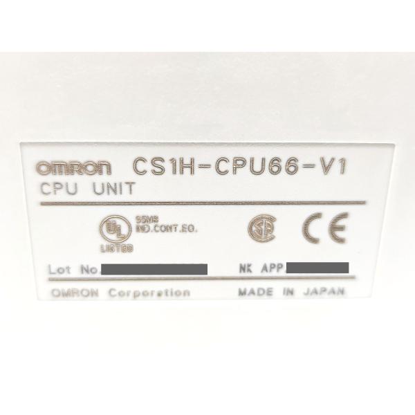 CS1H-CPU66-V1 オムロン 箱と本体汚れあり 中古か未使用か不明 C