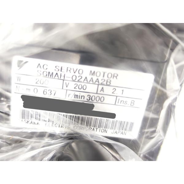 SGMAH-02AAA2B 安川電機 箱いたみあり 新品 電機