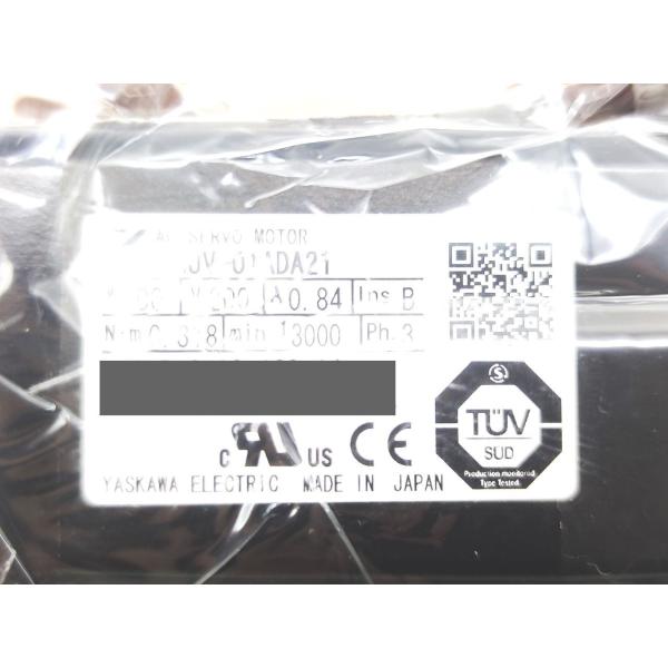 SGMJV-01ADA21 安川電機 箱汚れあり 未使用 電機 SGMJV-0