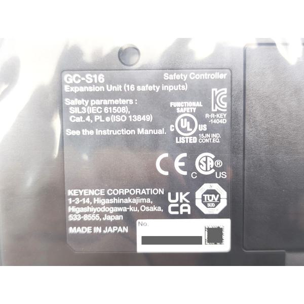 GC-S16 キーエンス 新品 GC-S