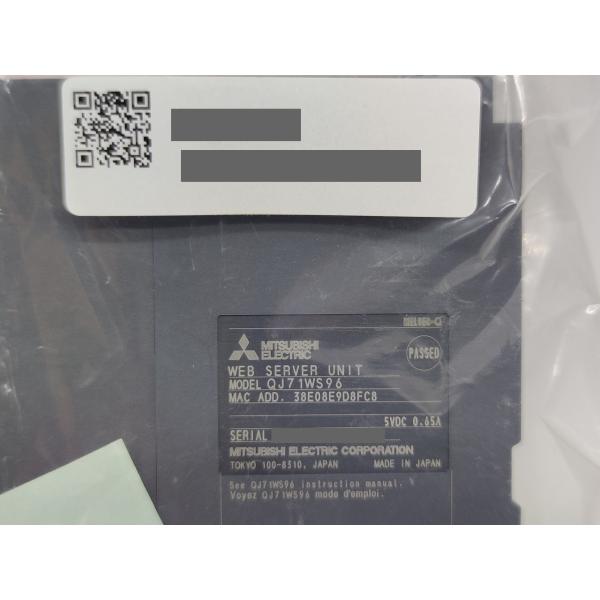 QJ71WS96 三菱電機 箱なし 未使用 内袋未開封 一部防塵シー