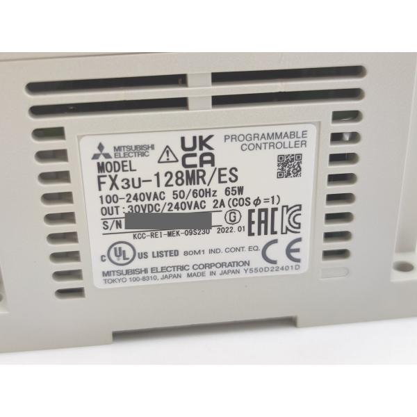 FX3U-128MR 三菱電機 いたみあり 中古 /ES MELSEC-