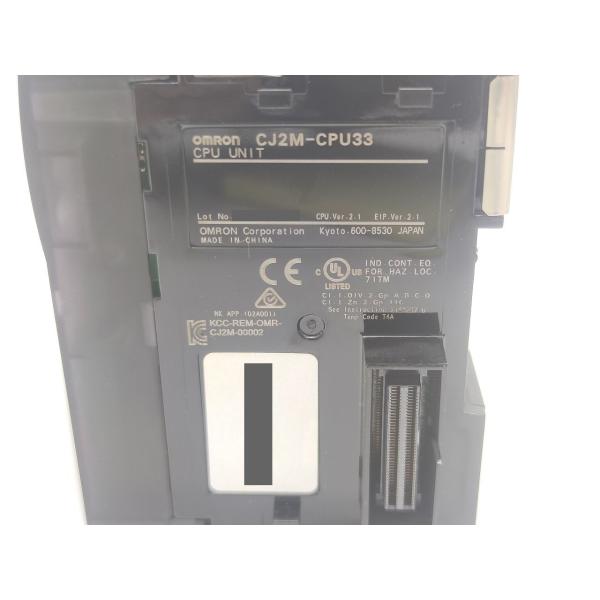 CJ2M-CPU33 オムロン 中古 CPU Ver.2.1 EIP V