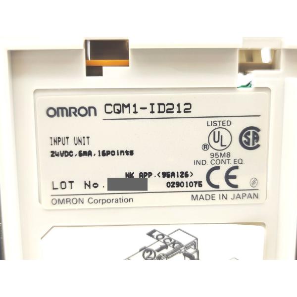 CQM1-ID212 オムロン 箱いたみあり 中古か未使用か不明 CQM