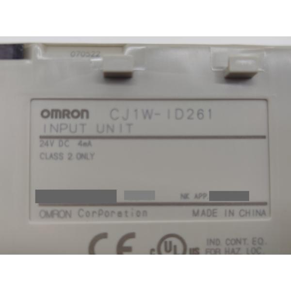 CJ1W-ID261 オムロン 箱開封済み 箱いたみあり 未使用 CJ1